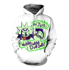 men Hoody sweatshirt Rick and Morty 3D hoodies Pullovers