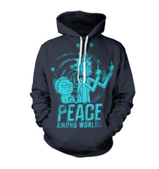 men Hoody sweatshirt Rick and Morty 3D hoodies Pullovers