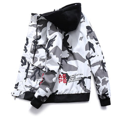 New Spring Men Camo Military Jacket Wind Bomber Mens Camouflage Hip Hop Jackets And Coats For Male