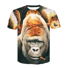 fashion T-shirt hip hop short sleeved fun casual t-shirts for men and women