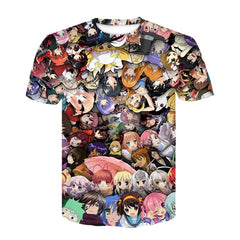 fashion T-shirt hip hop short sleeved fun casual t-shirts for men and women