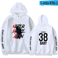YoungBoy Never Broke Again Hip hop hoodie men /women Cotton Spring Autumn Male Hoodies