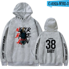 YoungBoy Never Broke Again Hip hop hoodie men /women Cotton Spring Autumn Male Hoodies