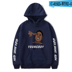 YoungBoy Never Broke Again Hip hop hoodie men /women Cotton Spring Autumn Male Hoodies