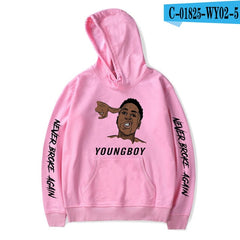 YoungBoy Never Broke Again Hip hop hoodie men /women Cotton Spring Autumn Male Hoodies