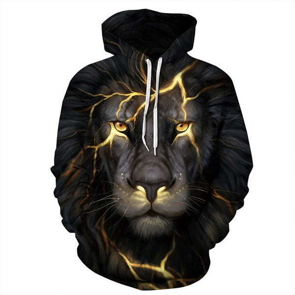 NEW tiger Hot Sale 3D Printed Hoodies Men Women Hooded Sweatshirts