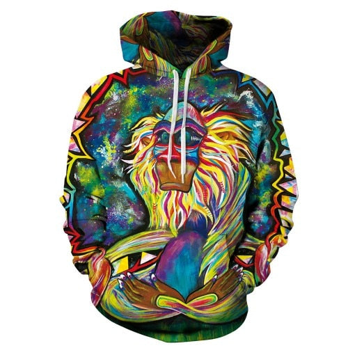 NEW tiger Hot Sale 3D Printed Hoodies Men Women Hooded Sweatshirts