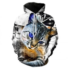 NEW tiger Hot Sale 3D Printed Hoodies Men Women Hooded Sweatshirts