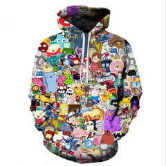NEW tiger Hot Sale 3D Printed Hoodies Men Women Hooded Sweatshirts