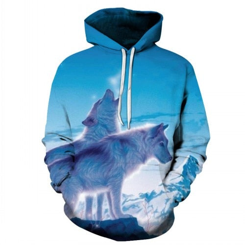 NEW tiger Hot Sale 3D Printed Hoodies Men Women Hooded Sweatshirts