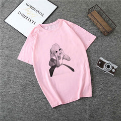 T Shirt Women Princess Print Vogue Harajuku Aesthetic T Shirt Plus Size T-shirt Camiseta Mujer