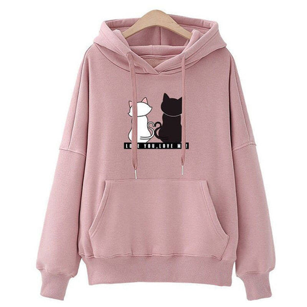 Streetwear Hoodies Women Sweatshirt Autumn Long Sleeve Hoodies