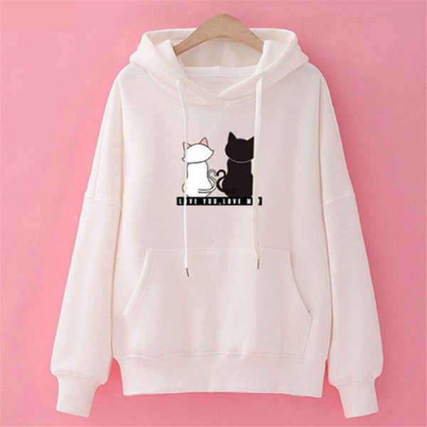 Streetwear Hoodies Women Sweatshirt Autumn Long Sleeve Hoodies