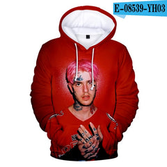 r New Fashion Long sleeve Sweatshirts Lil peep 3D hoody child casual top