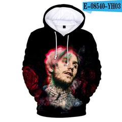 r New Fashion Long sleeve Sweatshirts Lil peep 3D hoody child casual top