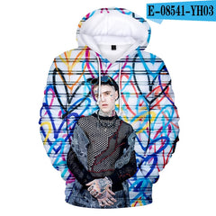 r New Fashion Long sleeve Sweatshirts Lil peep 3D hoody child casual top