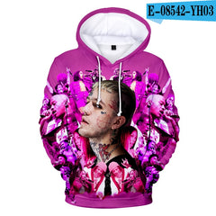 r New Fashion Long sleeve Sweatshirts Lil peep 3D hoody child casual top