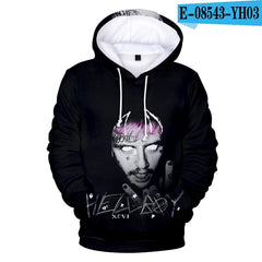 r New Fashion Long sleeve Sweatshirts Lil peep 3D hoody child casual top