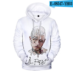 r New Fashion Long sleeve Sweatshirts Lil peep 3D hoody child casual top