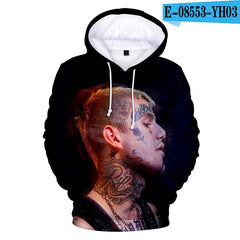 r New Fashion Long sleeve Sweatshirts Lil peep 3D hoody child casual top