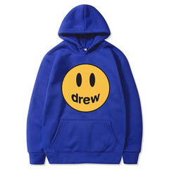 Winter New fashion drew men's sportswear printed men's Hoodie Pullover men's