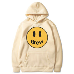 Winter New fashion drew men's sportswear printed men's Hoodie Pullover men's