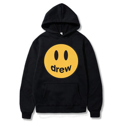Winter New fashion drew men's sportswear printed men's Hoodie Pullover men's