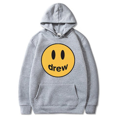 Winter New fashion drew men's sportswear printed men's Hoodie Pullover men's
