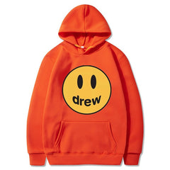 Winter New fashion drew men's sportswear printed men's Hoodie Pullover men's
