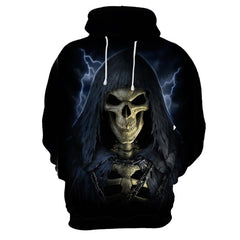 Man hoodie Sweatshirts autumn 3D Skull New quality men's hip hop