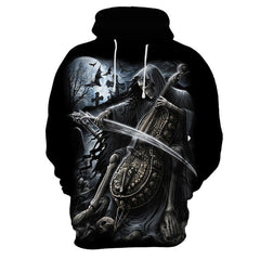 Man hoodie Sweatshirts autumn 3D Skull New quality men's hip hop