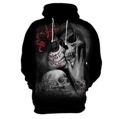 Man hoodie Sweatshirts autumn 3D Skull New quality men's hip hop