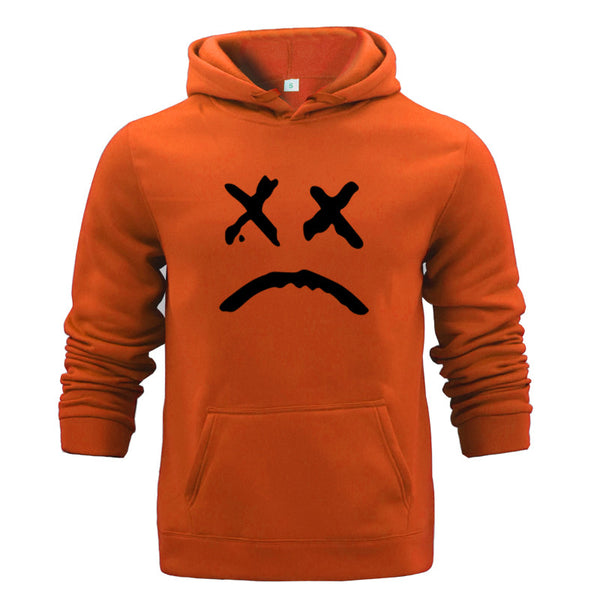 Autumn Fashion Color Hoodies Men's Thick Clothes Winter Sweatshirts