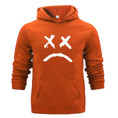 Autumn Fashion Color Hoodies Men's Thick Clothes Winter Sweatshirts