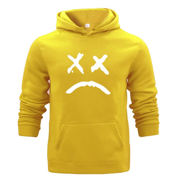 Autumn Fashion Color Hoodies Men's Thick Clothes Winter Sweatshirts