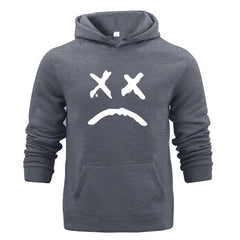 Autumn Fashion Color Hoodies Men's Thick Clothes Winter Sweatshirts