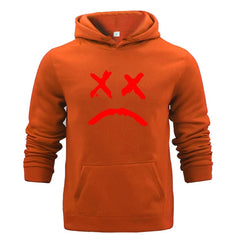 Autumn Fashion Color Hoodies Men's Thick Clothes Winter Sweatshirts