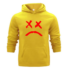 Autumn Fashion Color Hoodies Men's Thick Clothes Winter Sweatshirts