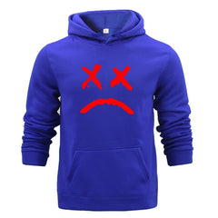 Autumn Fashion Color Hoodies Men's Thick Clothes Winter Sweatshirts
