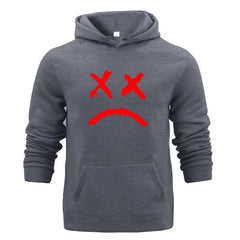 Autumn Fashion Color Hoodies Men's Thick Clothes Winter Sweatshirts