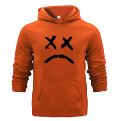 Autumn Fashion Color Hoodies Men's Thick Clothes Winter Sweatshirts