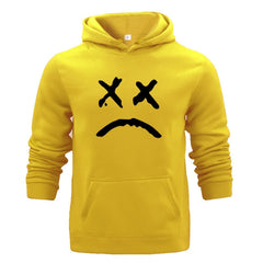Autumn Fashion Color Hoodies Men's Thick Clothes Winter Sweatshirts