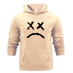 Autumn Fashion Color Hoodies Men's Thick Clothes Winter Sweatshirts