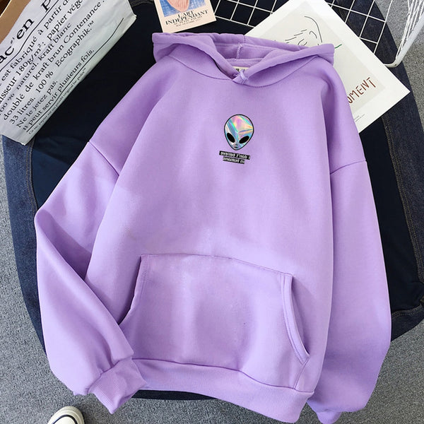 Sweatshirts Ladies Warm Hip Hop Streetwear Punk