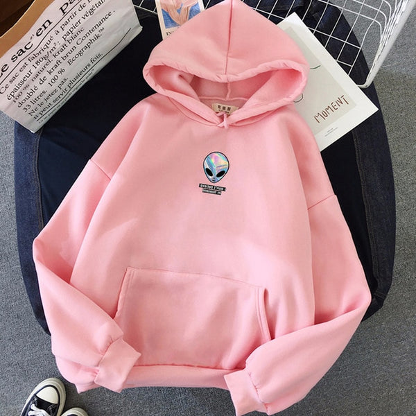 Sweatshirts Ladies Warm Hip Hop Streetwear Punk