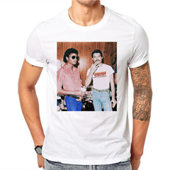 Men's Freddie Mercury The Queen T-Shirt Mens t-shirts Hip Hop Rock Hipster T Shirt Casual Tshirts Harajuku Top Tees