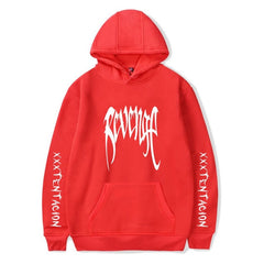 Hoodies Men Belt Pullover Front Pocket Streetwear Cotton