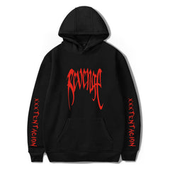 Hoodies Men Belt Pullover Front Pocket Streetwear Cotton