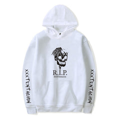 Hoodies Men Belt Pullover Front Pocket Streetwear Cotton