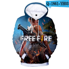 Printed Hoodies Women/Men Trendy Long Sleeve Hooded